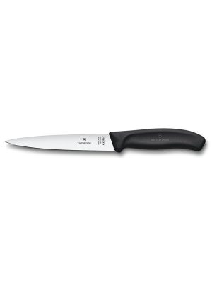 Victorinox Classic Filleting Knife - 16 cm - Black