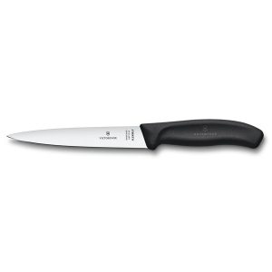 Victorinox Classic Filleting Knife - 16 cm - Black