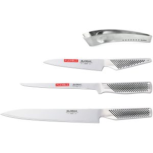 Knivsæt med 3 knive og pincet